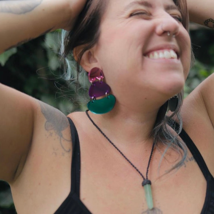 Harmony - acrylic earrings