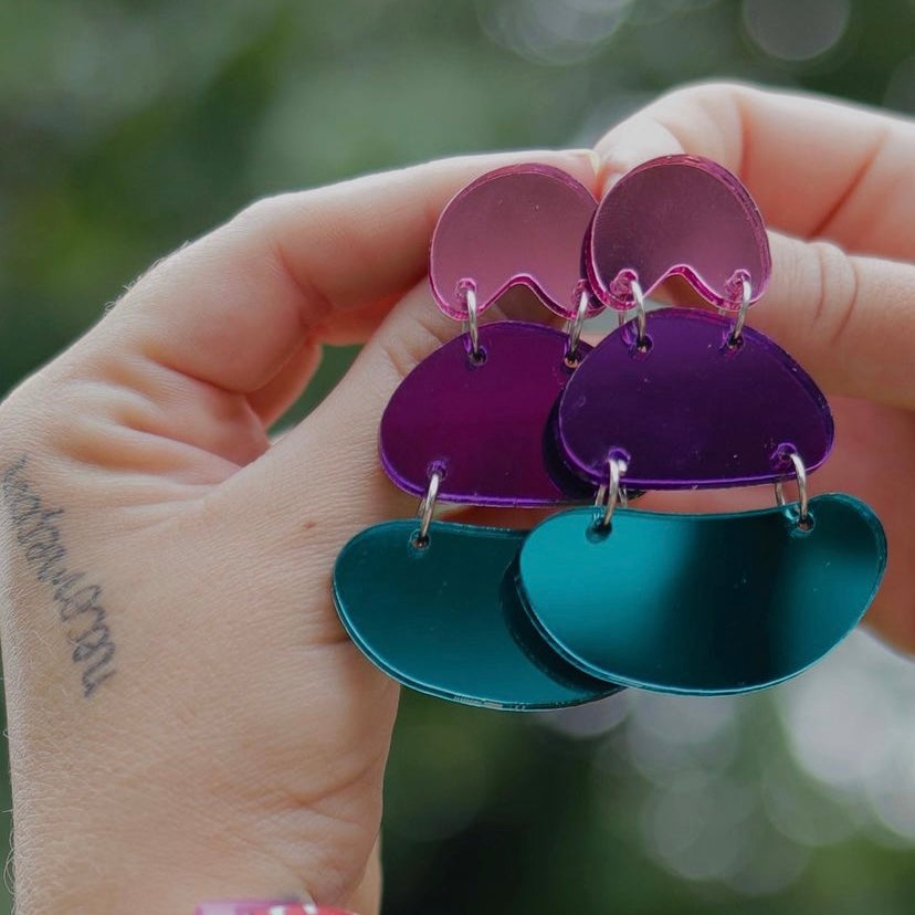 Harmony - acrylic earrings