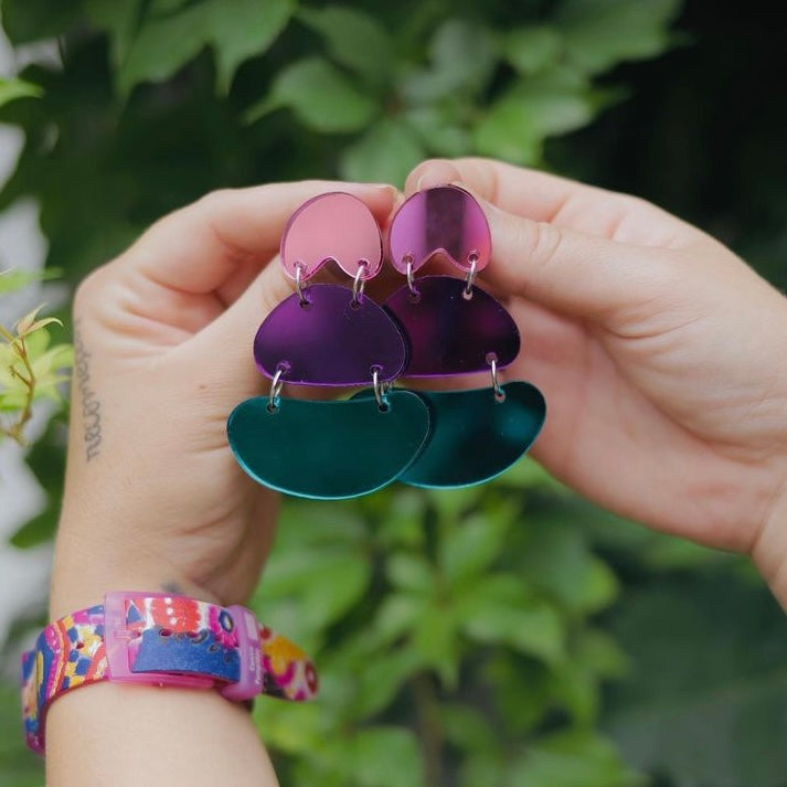 Harmony - acrylic earrings