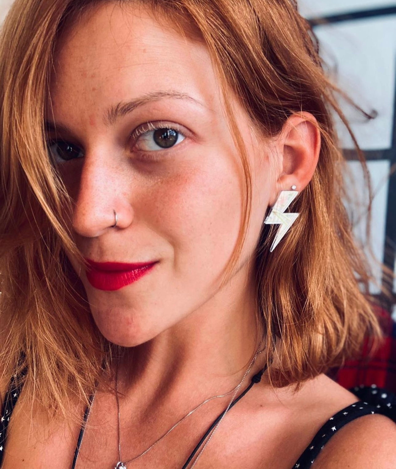 Jaki lightning bolt earrings