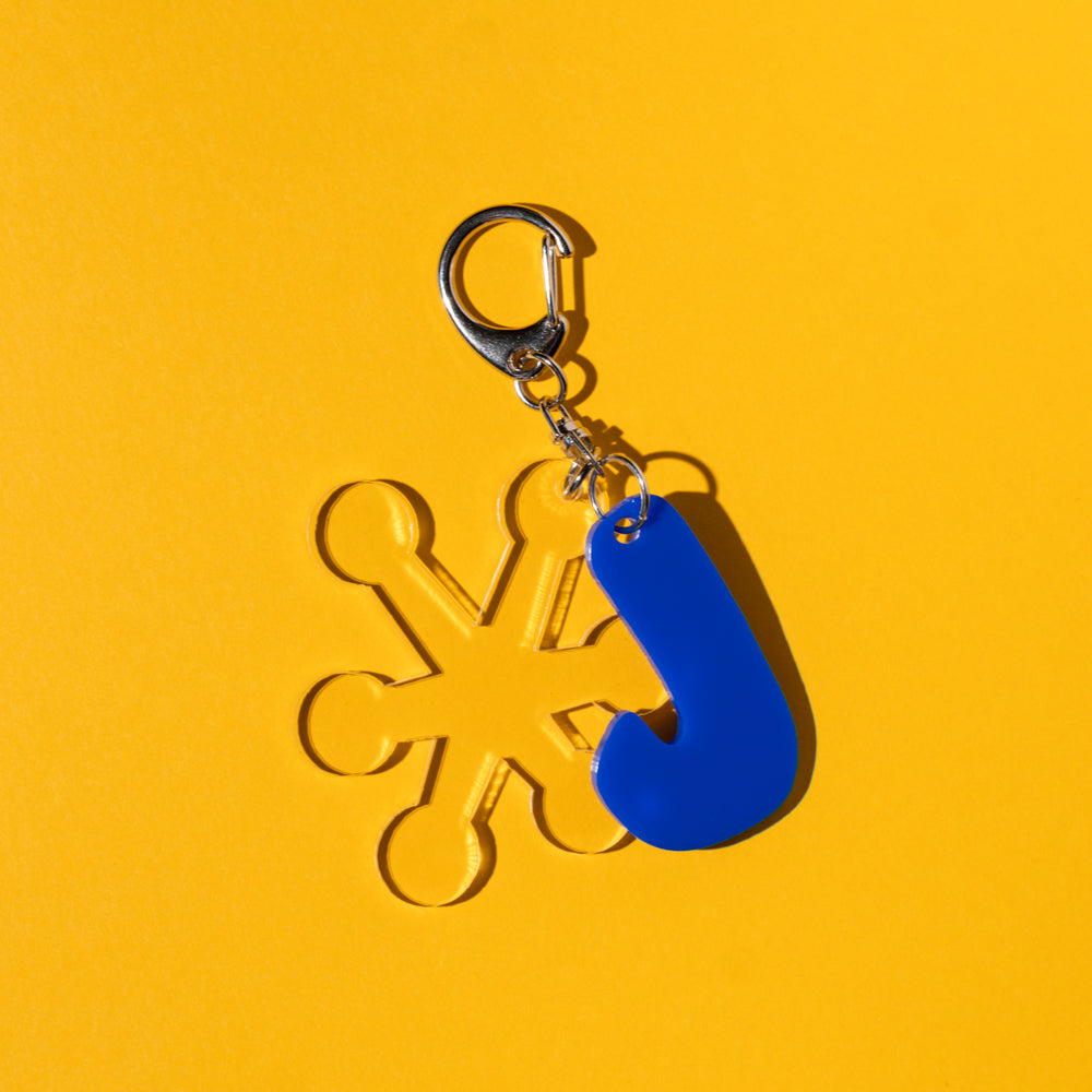 Custom letter keyring