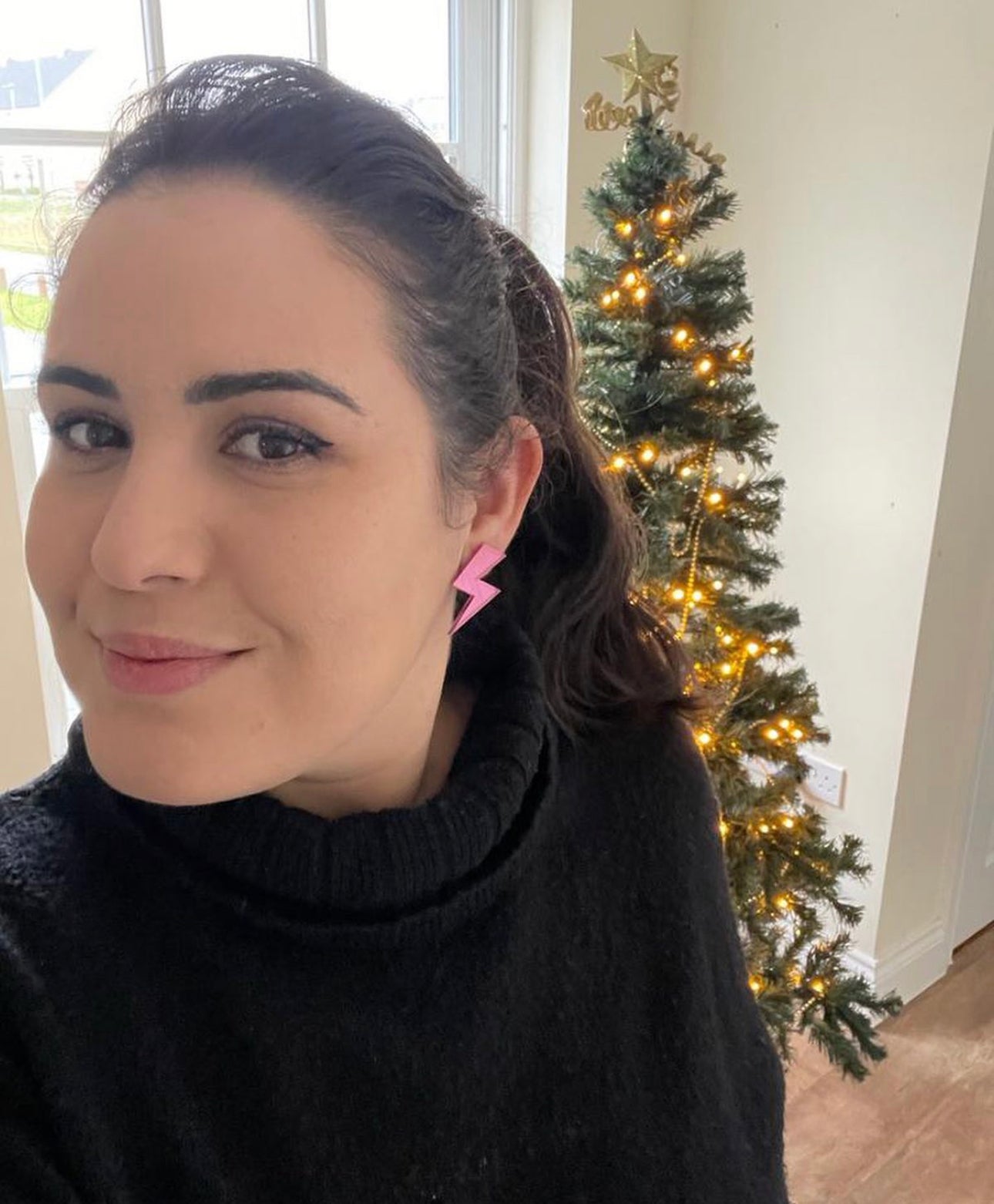 Jaki lightning bolt earrings