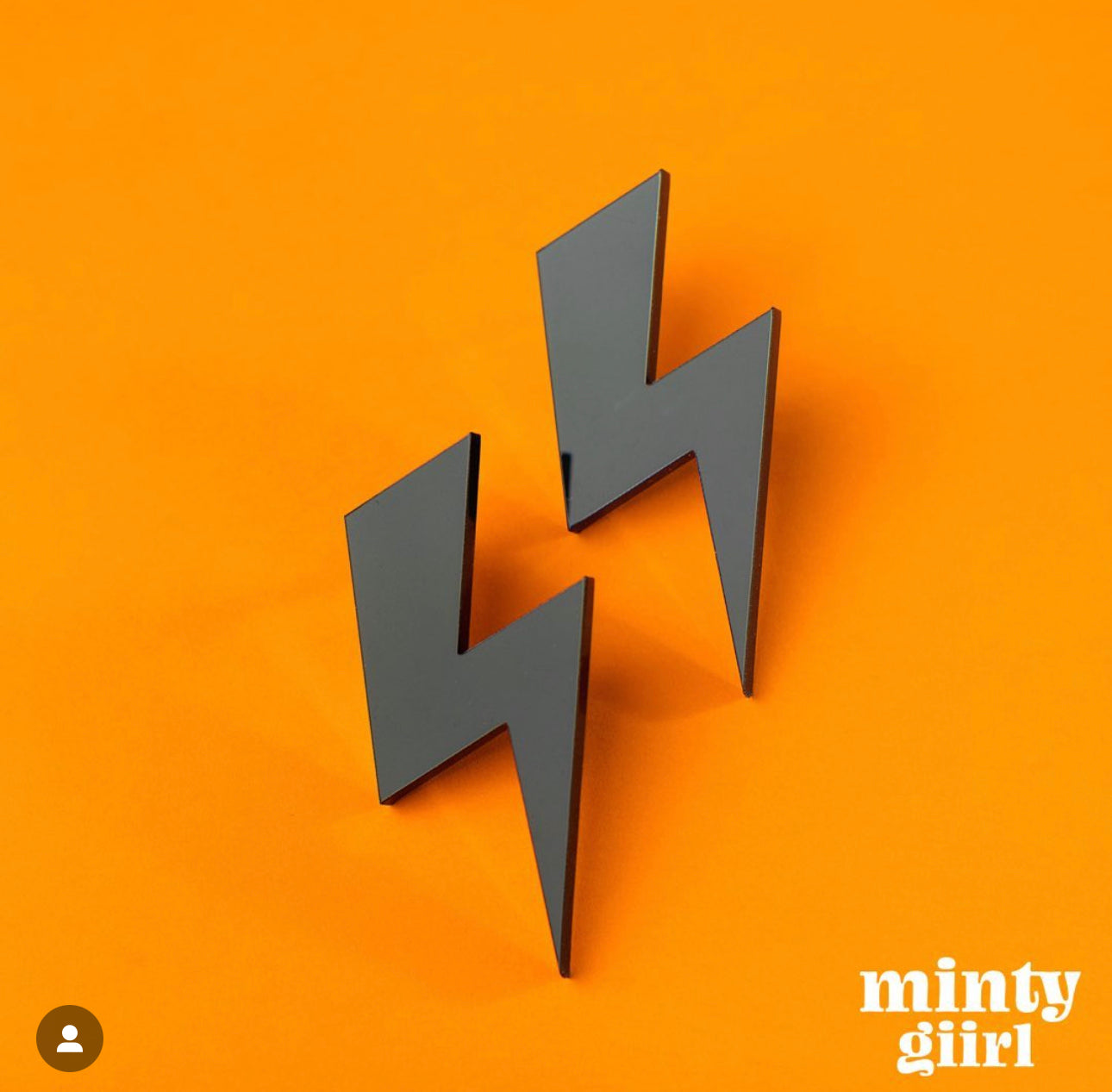 Jaki lightning bolt earrings